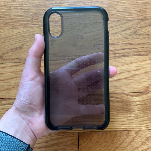 Tech21 Silicone Black Transparent iPhone XR Case - Picture 7 of 7
